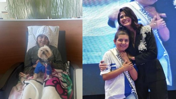 nina nicaraguense supera cancer y conoce a sheynnis palacios