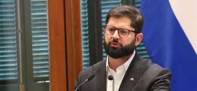 Fotografía de archivo del presidente de Chile, Gabriel Boric.