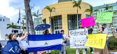 migrantes nicaraguenses nuevo tps