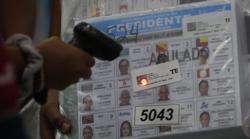 papeletas electorales elecciones presidencial panama