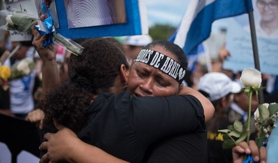 marcha dia de las madres nicaragua