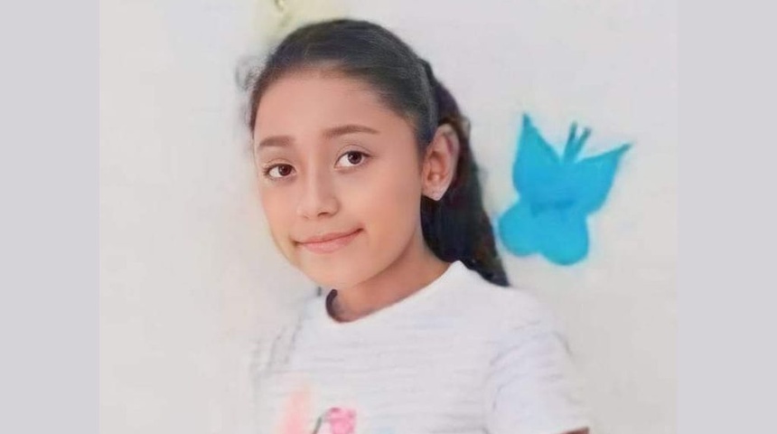 niña muerta caída