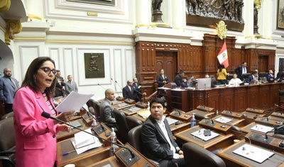 congreso peru secion plenaria delanto elecciones