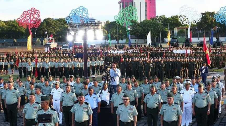 ascenso generales brigada ejercito nicaragua