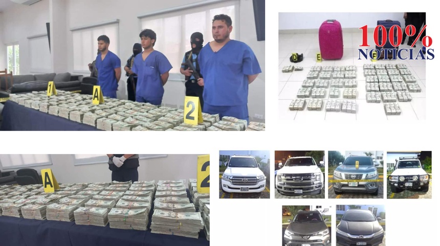 mega ocupacion dinero policia nicaragua