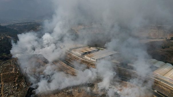 incendio basurero guatemala