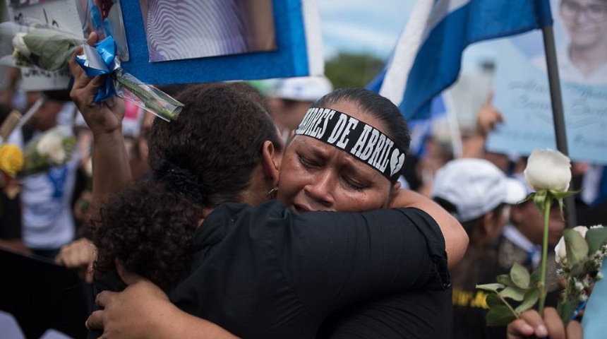 marcha dia de las madres nicaragua