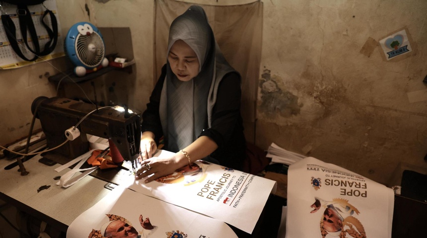 visita del papa francisco en tangerang