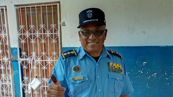 felix villarreal comisionado mayor policia nicaragua