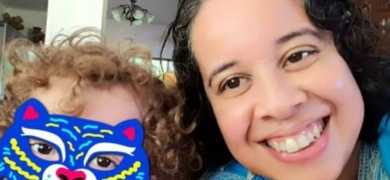 suyen barahona y su hijo