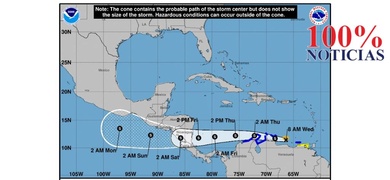 bonnie tormenta tropical nicaragua