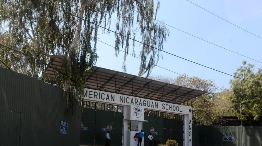 evacuacion colegio americano managua