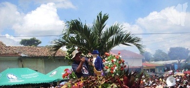 procesión en iglesias de masaya