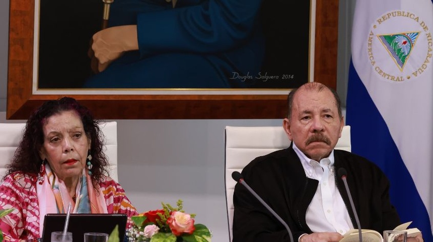 daniel ortega y rosario murillo alba venezuela