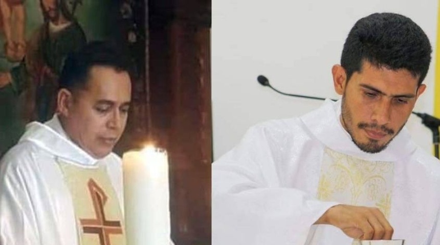 sacerdotes leonel balmaceda y denis martinez destierro