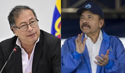 gustavo petro y daniel ortega