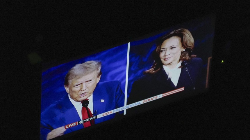 debate presidencial entre trump y harris