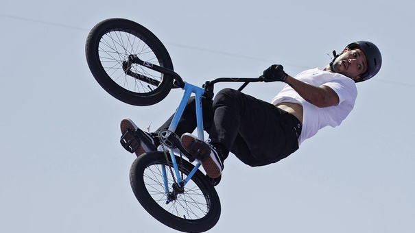 argentino torres durante final bmx