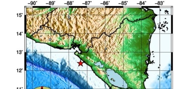 fuerte sismo corinto nicaragua