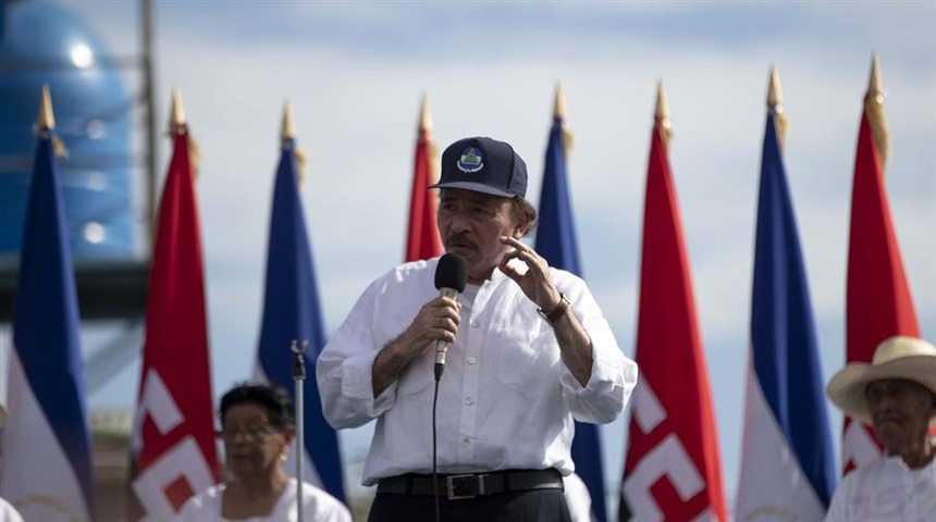 daniel ortega discurso en plaza