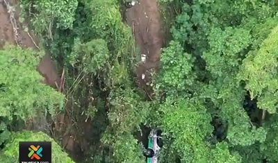 costa rica desplamiento tierra accidente bus muertos