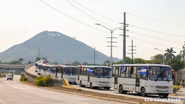 transporte urbano colectivo de managua