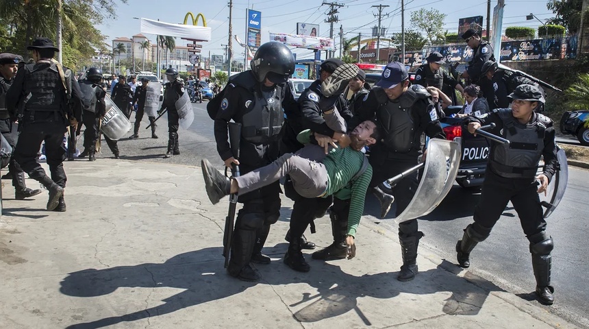 represión en nicaragua