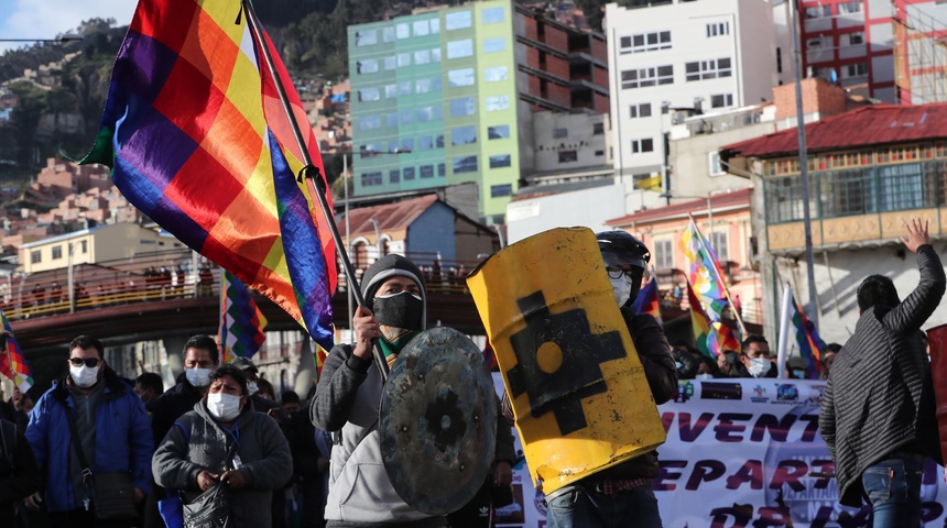 bolivia golpe de estado protestas