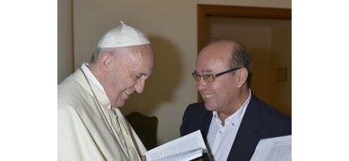 papa francisco y jose vidal