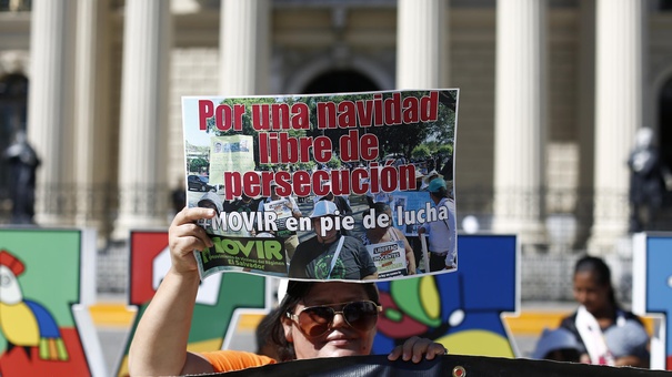 manifestacion familiares detenidos bajo rgimen excepcion