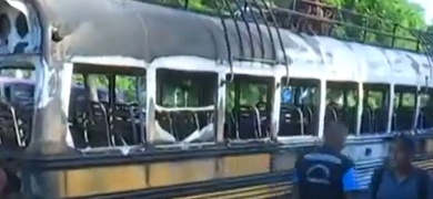 incendio bus managua masaya