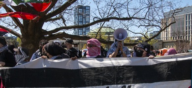 estudiantes universidad canada protestan propalestina