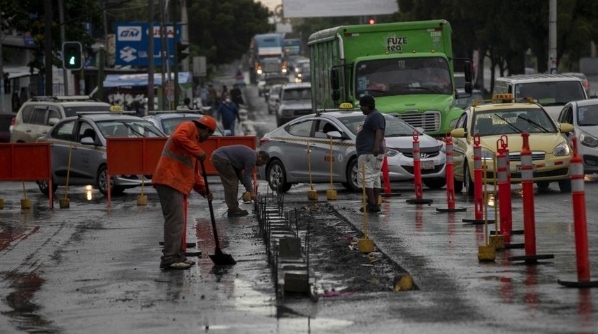 construccion carreteras lluvias nicaragua