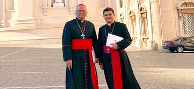 cardenal leopoldo brenes y rolando alvarez