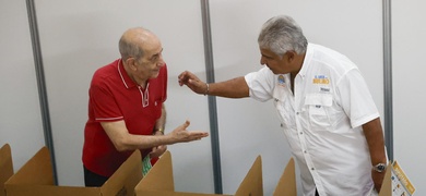 candidato presidencial raul mulino panama llega a votar