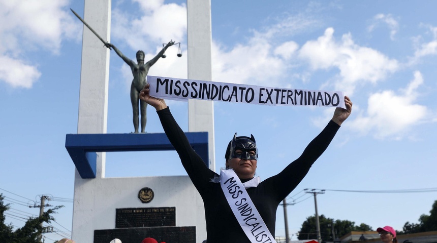 protestas en san salvador