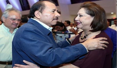 daniel ortega y alba luz ramos