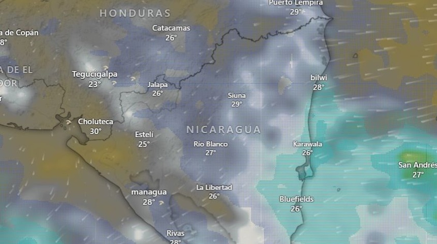 imagenes satelitales nicaragua