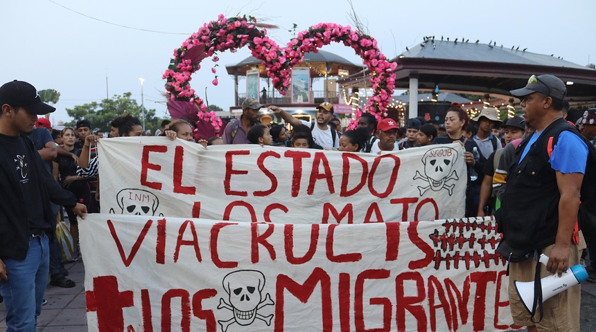 viacrucis migrantes mexico