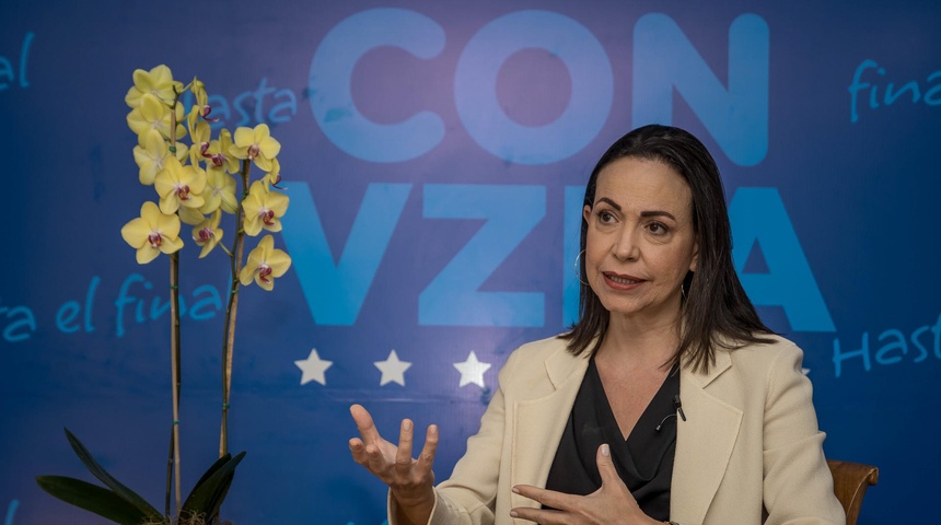 corina machado opositora venezuela