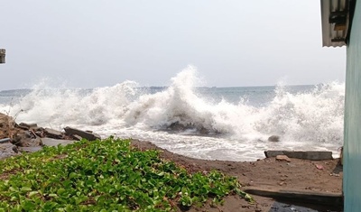 marea alta corinto chinandega nicaragua