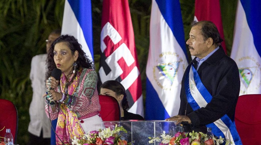 daniel ortega y rosario murillo