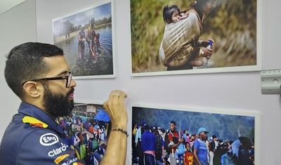 exposicion fotografica efe ninos migrantes