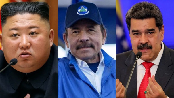 Kim Jong-un y daniel ortega