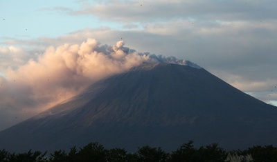 erupcion volcan san cristobal nicaragua