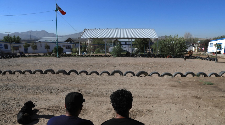 migrantes honduras albergue mexico