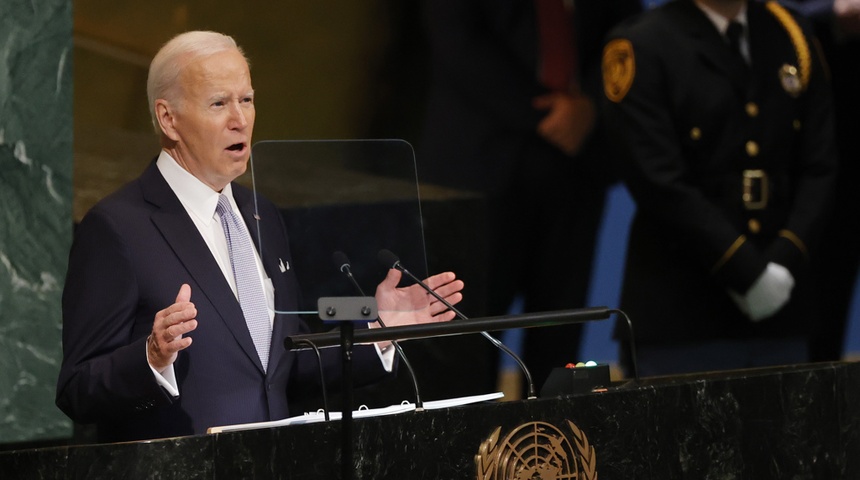 Joe biden en la onu