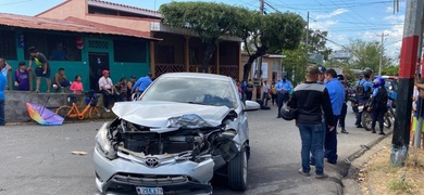 accidentes transito nicaragua policia nacional