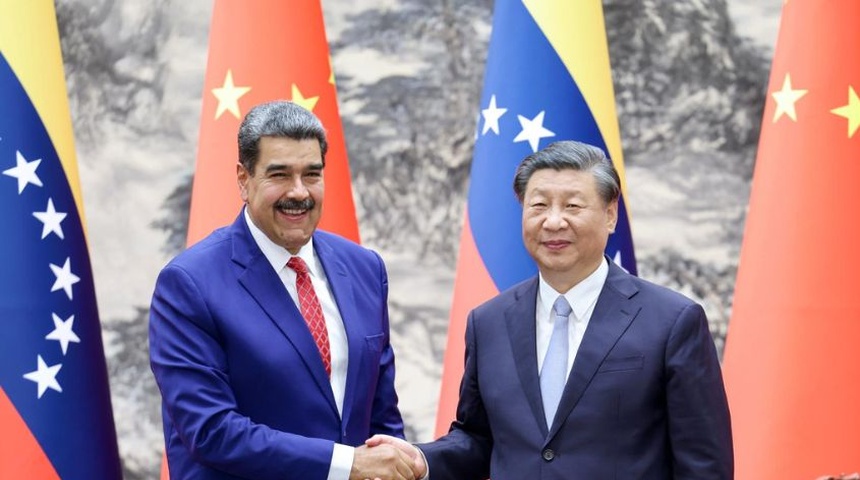 xi jinping y nicolas Maduro