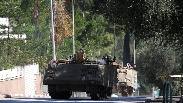 blindados israelies frontera libano